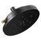 Brizo Litze 8 Round Multi-Function Wall Mount Showerhead Matte Black/Luxe Gold 87435-BLGL - alternate 3