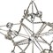Homeroots Set of Four Gold And Silver Handmade Faux Crystal And Metal Hanging Star Ornaments, 4PK 548239 - alternate 9