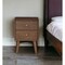 Homeroots 26" Brown Solid Wood and Wood Two Drawer Nightstand 399266 - alternate 6