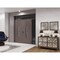 Vdomdoors Front Exterior Prehung Aluminum Double Doors Ronex1277 Brown 1 Sidelight and Top Transom Mirrored RONEX1277DEXD-BRW-W72+14xH96+16-LH-O - alternate 3