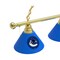 Holland Bar Stool Co Vancouver Canucks 3 Shade Billiard Light, Brass Fixture BL3BRVanCan - alternate 8
