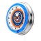 Holland Bar Stool Co New York Islanders Double Neon 19" Clock, NHL Clk19NYIsln - alternate 6