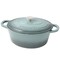 Crock-Pot Crock Pot Artisan 7 Quart Enameled Cast Iron Oval Dutch Oven in Slate Grey 69146.02 - alternate 4