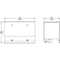 Siemens circular conduc. terminal TA2.2 2 AWG350 kcmil large with auxiliary 3VA9234-0JC13 - alternate 3