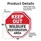 Signmission Keep Out Wildlife Restoration Area, 18 inch X 18 inch, Vinyl Decal, 2PK OC-D-2PACK-18-344 - alternate 4