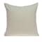 Homeroots 20" Beige and Gray Diamond Cotton Throw Pillow With Embroidery 529335 - alternate 6