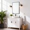 Jonathan Y Shirley 6" 1-Light Farmhouse Industrial Metal LED Vanity Light w/Seeded Glass Globe Shade, Brass Gold JYL7400B - alternate 11
