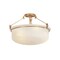 Hudson Valley Lighting Lowerre 3 Light Semi Flush in Patina Gold Leaf Finish 1553-PGL - alternate 1
