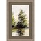 Homeroots Evergreen Silver Framed Print Wall Art 525306 - alternate 1