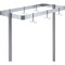 Amgood 36 in. Stainless Steel Table-Mounted Pot Rack AMG TMP-36-Z - alternate 6