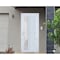 Vdomdoors Front Exterior Prehung FiberGlass Door Frosted Glass / Manux 8088 White Silk / Office Commercial an MANUX8088EXD-WS-W30 x H80-RH - alternate 4