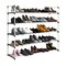 Home-Complete Shoe Rack 5-Tier Shoe Organizer for Closet, Bathroom, Entryway Shelf Holds 25 Pairs Sneakers, White HC-2104-WHT - alternate 7