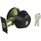 Prosource Deadbolt, 3 Grade, Aged Bronze, 2-3/8 to 2-3/4 in Backset, KW1 Keyway, 1-3/8 to 1-3/4 in Thick Door DBX1V-PS - alternate 1