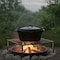 Homeroots 12in Black Cast Iron Dutch Oven Stock Pot 666726 - alternate 5