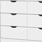 Homeroots 42" White Six Drawer Dresser 518026 - alternate 6