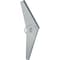 Hillman 3/8 in. D X 1.7 in. L Round Zinc-Plated Steel Toggle Wing, 50PK 370126 - alternate 2