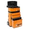 Beta C41H Tool Cart, 3 Drawer, Orange, Sheet Metal, 21 in W x 13 in D x 36 in H C41 H - alternate 4