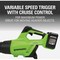 Greenworks 24V, 2 x 24V 585 CFM 140 MPH Axial Leaf Blower with, 2 4.0 Ah Batteries & Charger 2419302 - alternate 7