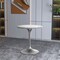 Leisuremod Round 27.55 in W, 29.34 in L, Sintered Stone/Stainless Steel, White VT20BS-27WS - alternate 9