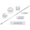 Panduit Marker plate, four holes, 304 Stainless MMP172-M - alternate 1