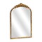Homeroots 16" Gold Metal Arch Accent Mirror 632348 - alternate 9