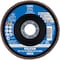 Pferd 5'' x 7/8'' A.H. POLIFAN Flap Disc - CO-FREEZE SG INOX, Ceramic oxide, 80 Grit, Conical 60815 - alternate 6