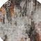 Homeroots 8' Gray Rust And Ivory Round Abstract Washable Indoor Outdoor Area Rug 615862 - alternate 7