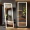 Simple Deluxe Full Length Mirror with Lights, 71' x 26' LED Floor Mirror, Full Body Dressing Standing Mirror with 3A88MIROFY2671NWHT - alternate 7