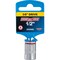 Channellock 3/8'' Drive 1/2'' 6-Point Shallow Standard Socket 302668 - alternate 2
