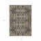 Homeroots 8' X 10' Black Taupe And Beige Moroccan Washable Indoor Outdoor Area Rug 577184 - alternate 9