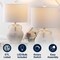 Jonathan Y Altea 20.5 in. Rustic Coastal Pottery Jar LED Table Lamp, White, 2PK JYL5502A-SET2 - alternate 10