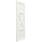 Ekena Millwork True Fit PVC Center X-Board Farmhouse Fixed Mount Shutters, Unfinished , 15W x 41H, PR TFP107FH15X041UN - alternate 12