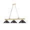Z-Lite Cordon Heritage Brass 3 Light Billiard 2306-3HBR-MMB - alternate 7