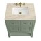 James Martin Vanities Breckenridge 30" Single Vanity, Smokey Celadon, w/ 3 CM Tajnar Eclos Top 330-V30-SC-3TJR - alternate 9