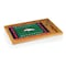 Picnic Time Family Of Brands NFL Denver Broncos - Football Field - Icon Glass Top Cutting Board & Knife Set 910-00-505-104-2 - alternate 1