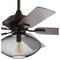 Jonathan Y Clift 52" 1-Light Mid-century LED Ceiling Fan With Remote, Oil Rubbed Bronze JYL9605A - alternate 10