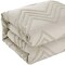 Homeroots Beige Twin Polyester 180 Thread Count Washable Duvet Cover Set 529051 - alternate 8