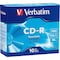 Verbatim Verbatim CD-R 700MB 52X with Branded Surface - 10pk Slim Case - 52X - 700MB - 10pk Slim Case 94935 - alternate 1