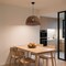 Jonathan Y Campana 20" 1-Light Bohemian Modern Woven Rope/Iron LED Pendant, Brown JYL6504F - alternate 10