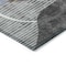 Homeroots 8' X 10' Chocolate Gray And Charcoal Abstract Washable Indoor Outdoor Area Rug 587581 - alternate 4