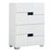 Homeroots 44" Superb White High Gloss Chest 329642 - alternate 1