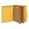 Pendaflex HD Pressboard Folder, Expands 2", 2 Full-Pocket Dividers, 6 Fasteners, Letter, Yellow, 10PK 1006942 - alternate 1