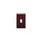 Pass & Seymour TradeMaster TP Wallplate, 4.6875 in L, 2.937 in W, 1 -Gang, Nylon, Brown TP1CC15 - alternate 1