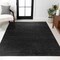Jonathan Y Haze Solid Low-Pile Black 8 ft. x 10 ft. Area Rug SEU100I-8 - alternate 1