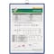 Tarifold Sheet Pocket With Hanger, Blue, PK5 PHV5 - alternate 1