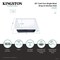 Kingston Brass 25" Cast Iron Self-Rimming Single Bowl Drop-In Kitchen Sink, 5-Hole, White GT252295 - alternate 5