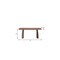 Homeroots 71" Walnut Wood Double Pedestal Base Dining Table 631300 - alternate 6