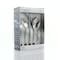 Megachef Gibbous 20 Piece Flatware Utensil Set, Stainless Steel Service for 4 in Silver MCFW-GIBBOUS-SILVER - alternate 7