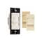 Pass & Seymour Dimmer, 120 VAC, 700 W, CFL, Incandescent, LED Lamp, Ivory/Light Almond/White WSCL450TCCCV4 - alternate 3
