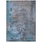 Homeroots 10' X 14' Teal Blue Taupe And Sky Blue Abstract Washable Indoor Outdoor Area Rug 618243 - alternate 9